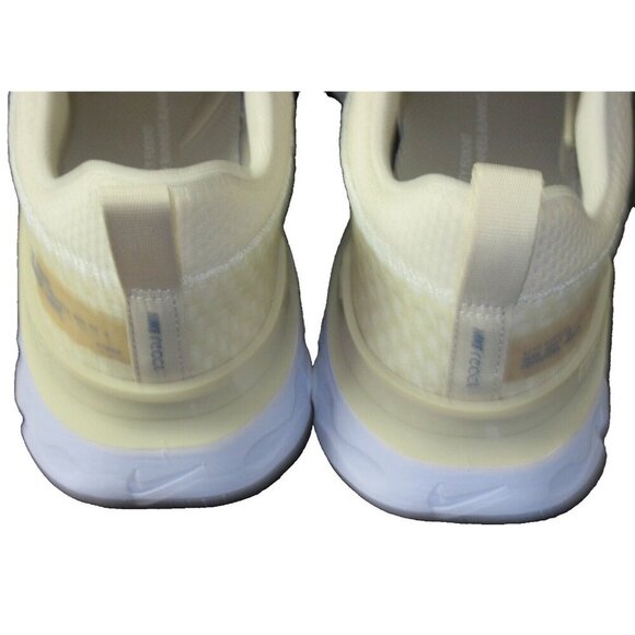 Women's Nike React Infinity Run FK3 Running Shoes Oatmeal White Purple Sizes NIB - Picture 5 of 5